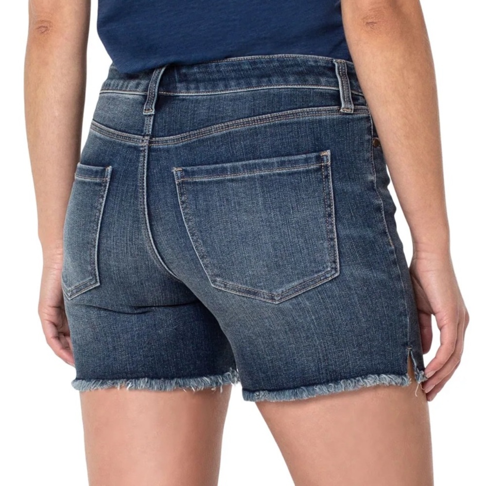 Liverpool VICKIE FRAY HEM SHORT ECO - Picture 2 of 2